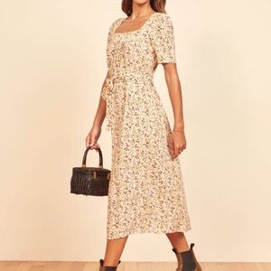 Reformation Iona dress - Brand new with tags. Corinne color size small
